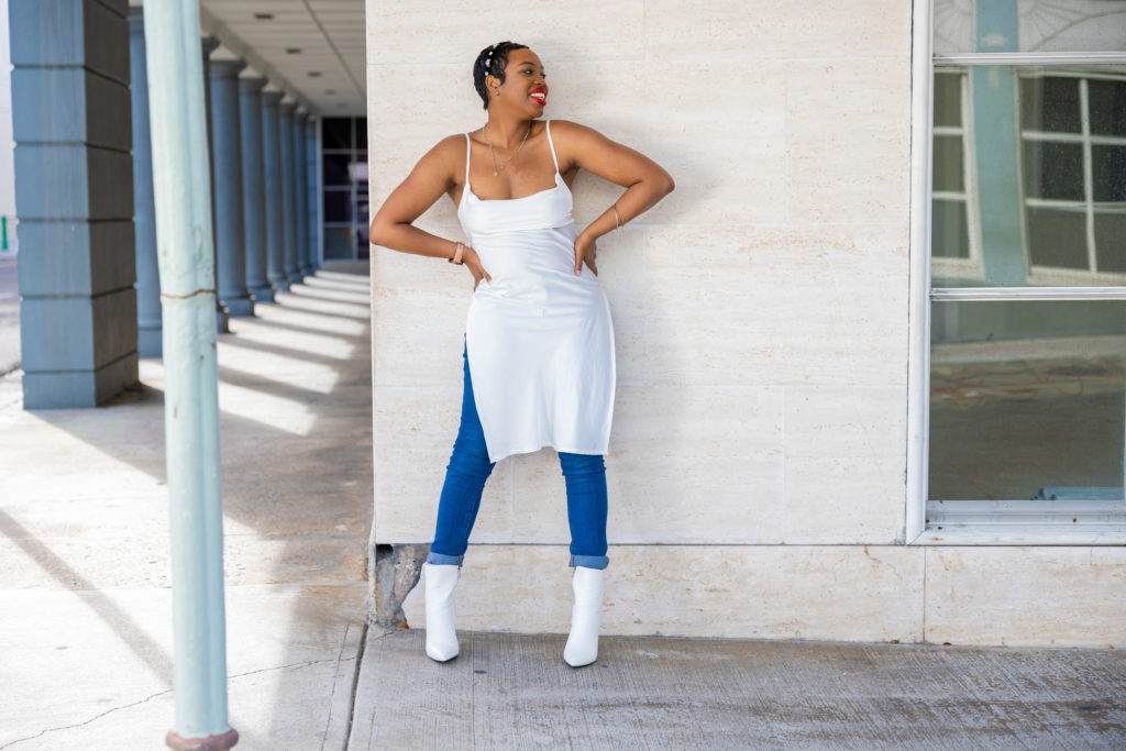 3 Ways To Style White Boots For The Spring and Summer 